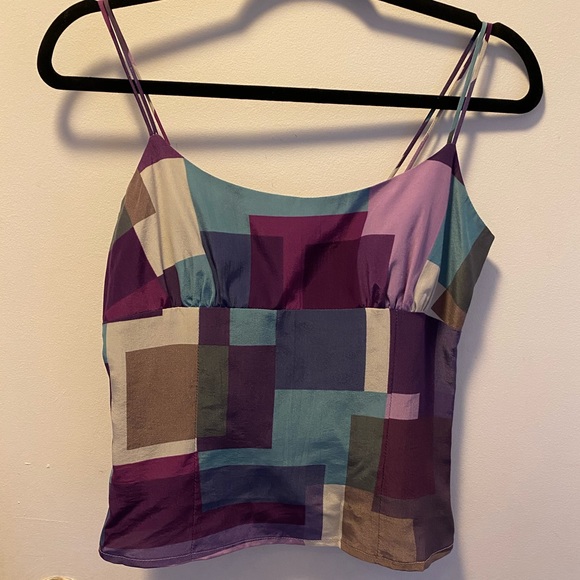 Sandra Angelozzi Tops - Silk, Spaghetti Strap Top/Blouse, size 32